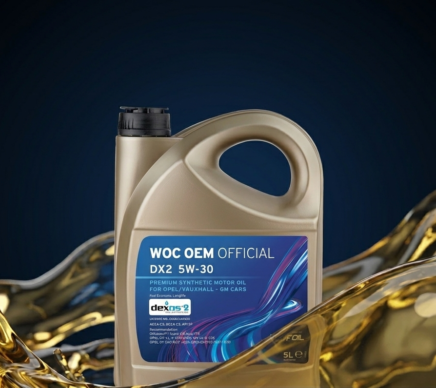 WOC OEM Official DX2 5W-30 5L canister